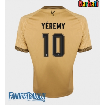 Crystal Palace Yeremy Pino #10 Tricou Fotbal Replică 2025-26 Barbati Deplasare